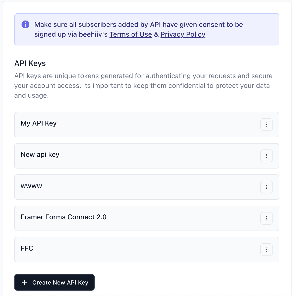 Connecting HubSpot from inside the plugin