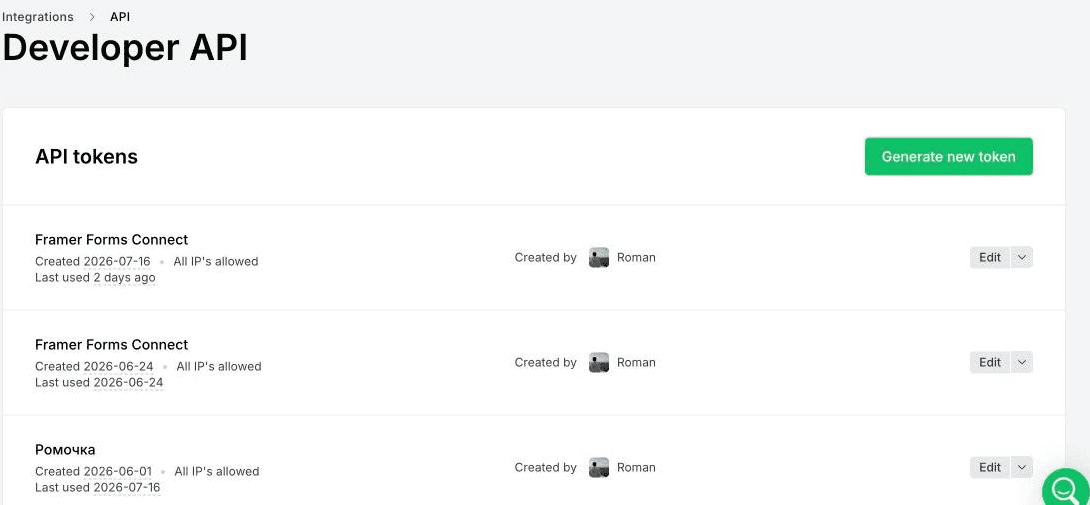 Connecting HubSpot from inside the plugin